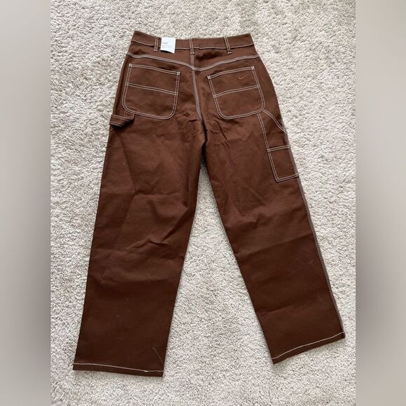 Nike Life Straight Leg Carpenter Pants Cacao Wow - Picture 11 of 14